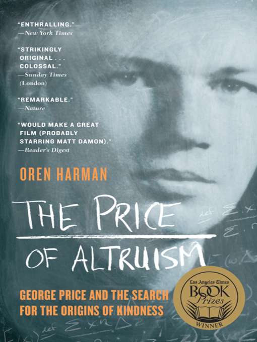 Title details for The Price of Altruism by Oren Harman - Wait list
